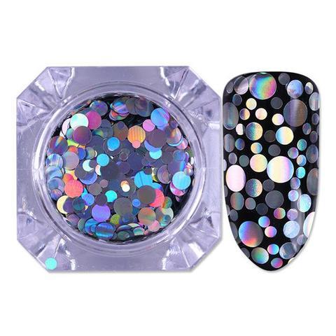Ultimate Holographic Chunky Glitter Flakes | Iridescent Body, Hair, & Nail Art
