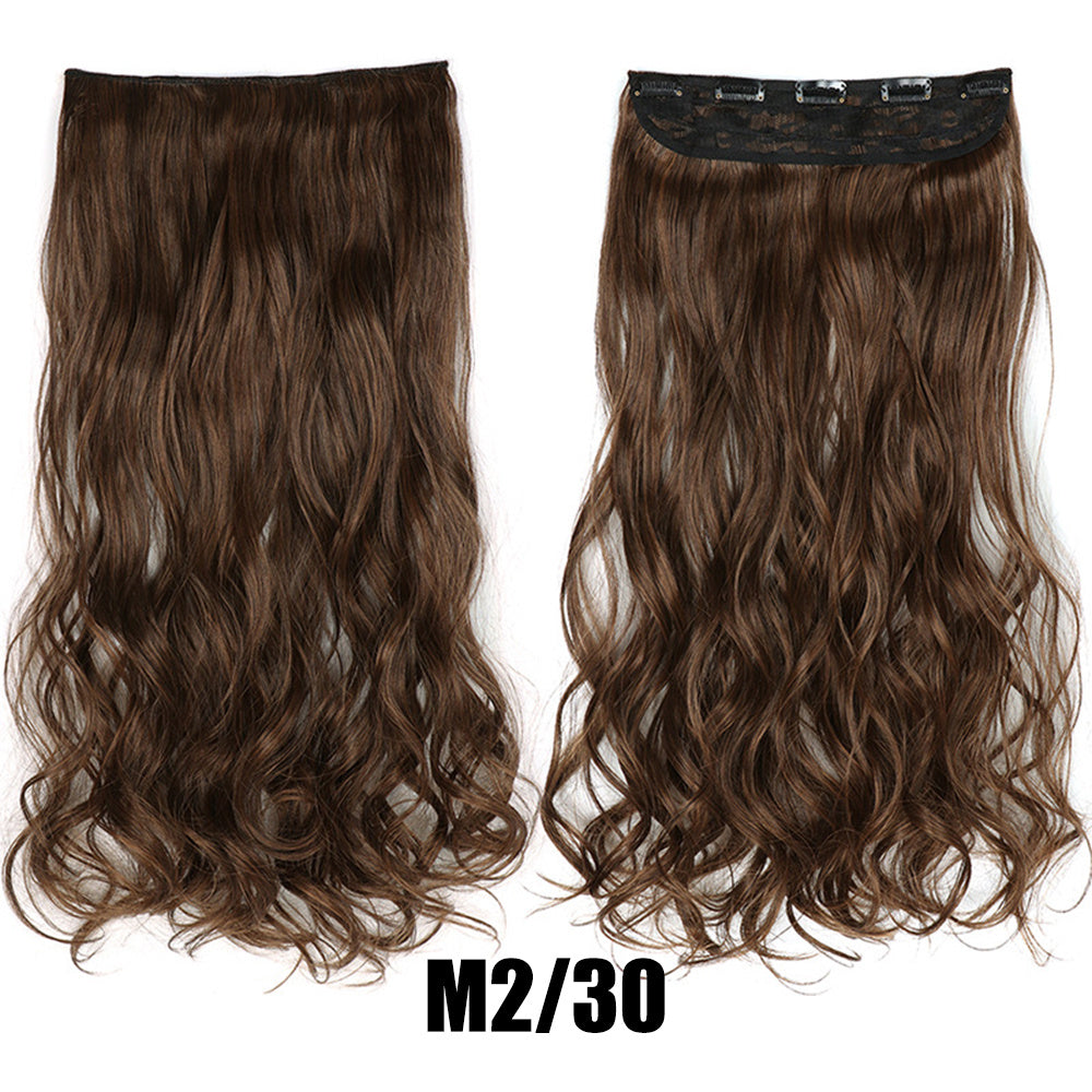 Seamless & Fluffy Wavy Hair Extensions | Big Volume Long Curly Clip-Ins