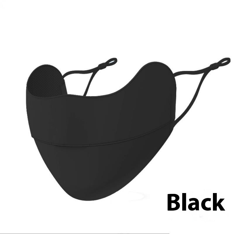 Ice Silk UV Protection Sunscreen Face Mask