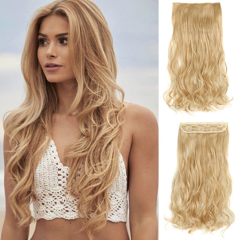 Seamless & Fluffy Wavy Hair Extensions | Big Volume Long Curly Clip-Ins