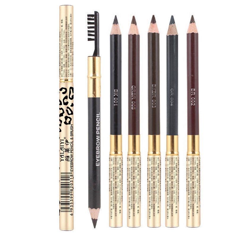 Distinct Look Wild Brow Pencil | Yalaiyi Waterproof Leopard Print Trend