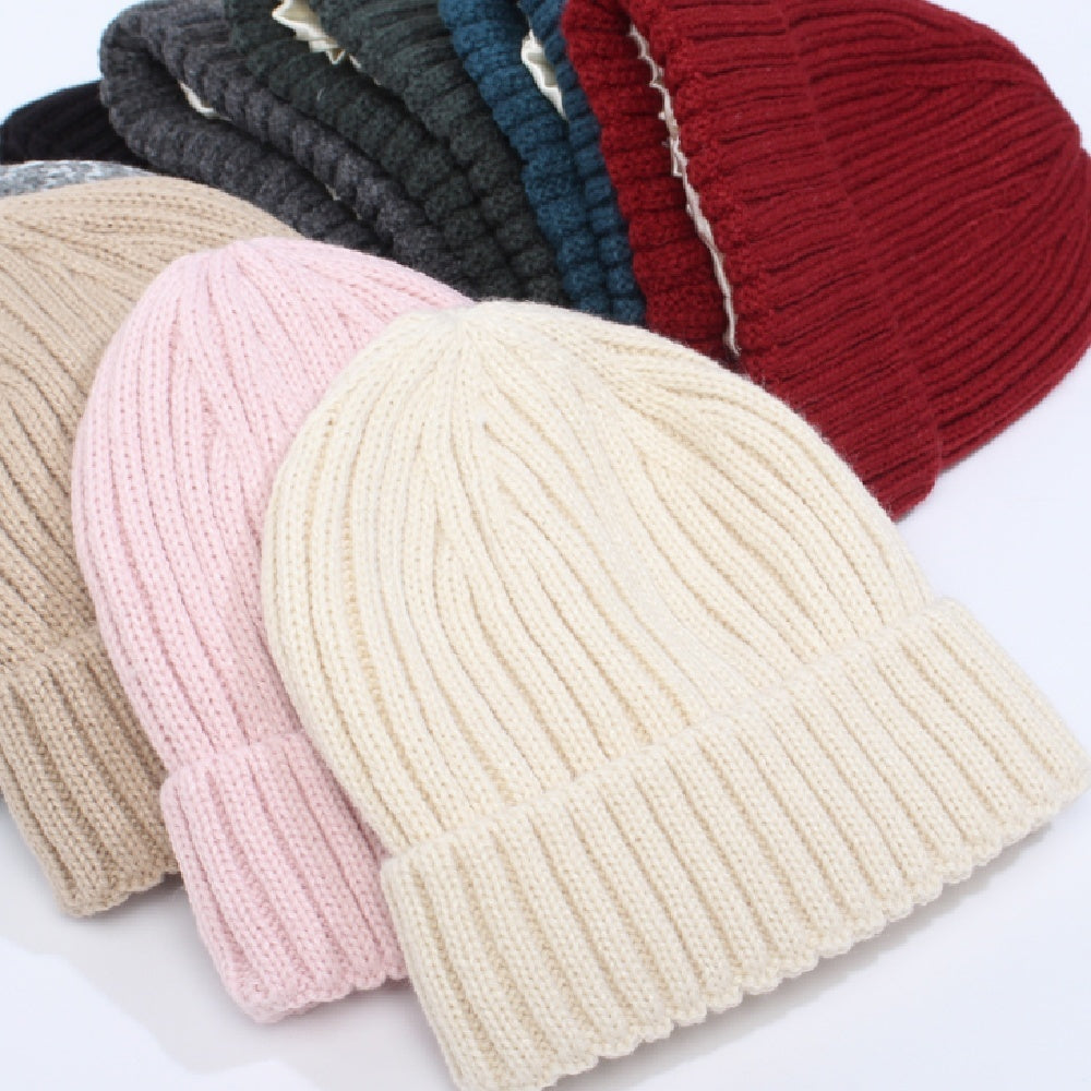 Soft Wool Beanie with Satin Lining