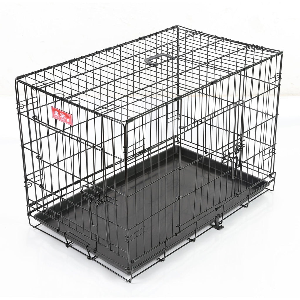 Durable Cat & Labrador Folding Cage | Portable Wire Pet Crate for Large Animals
