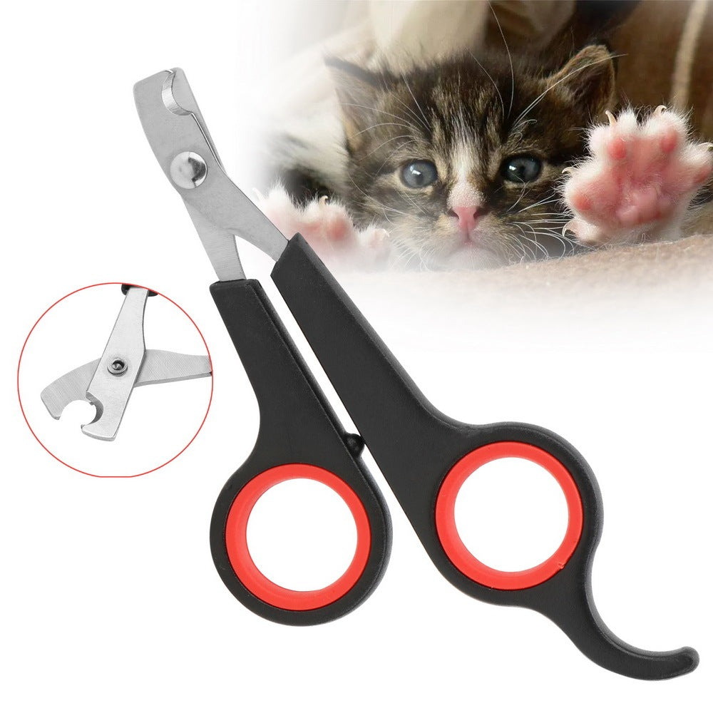 Dog & Cat Nail Scissors | Safety Clipper Tool for Pet Grooming