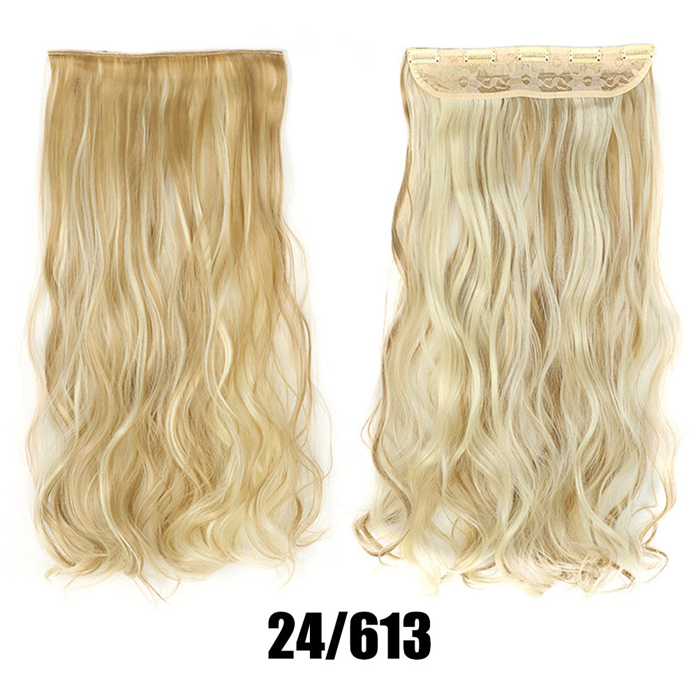 Seamless & Fluffy Wavy Hair Extensions | Big Volume Long Curly Clip-Ins