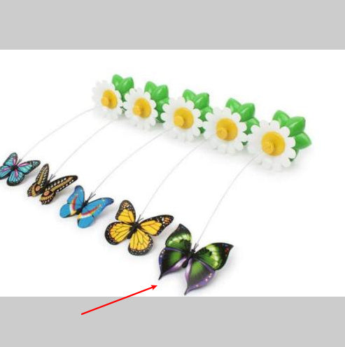 Electric Automatic Rotating Flower Cat Toy | Interactive Pet Teaser