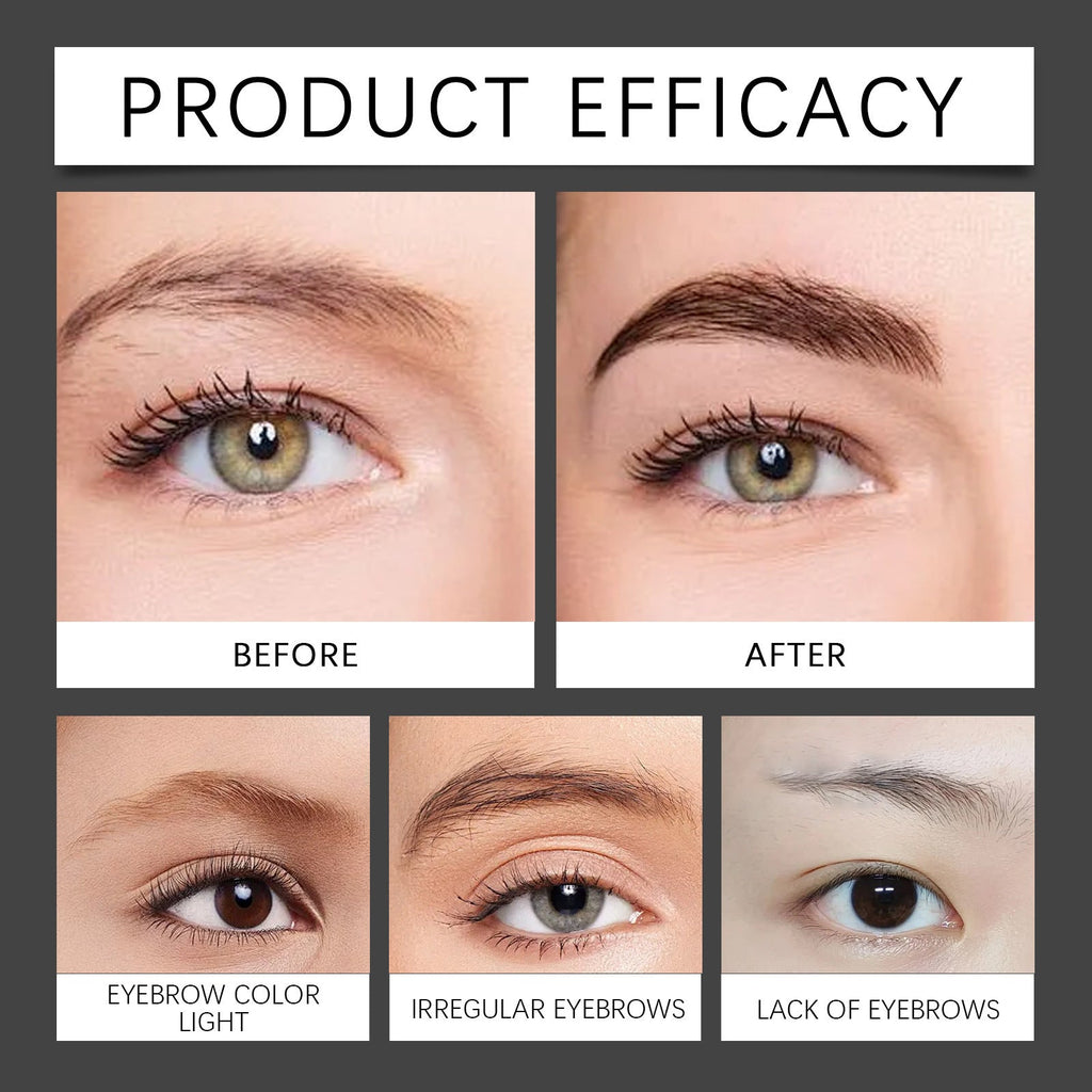 Easy-Glide Wild Decoration Brow Pencil | Long-Lasting & Smudge-Proof