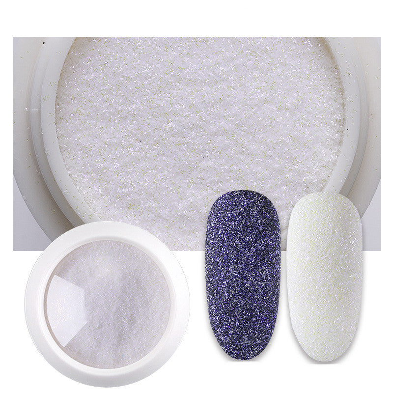 Velvet Flocking Nail Art Powder | Glitter Sweater Effect Manicure Dust