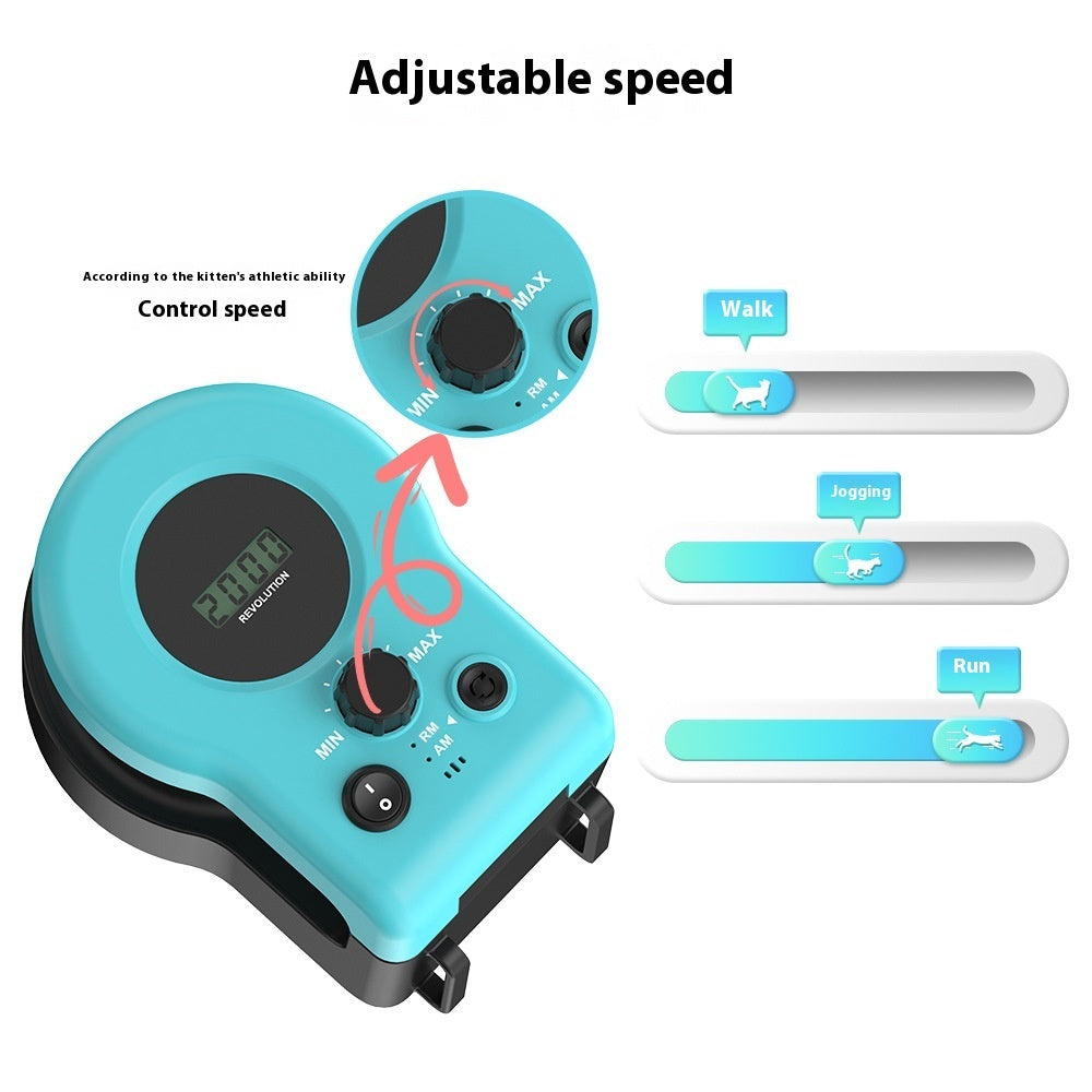 Smart Automatic Running Cat Toy | 3-Speed Hunting Exercise