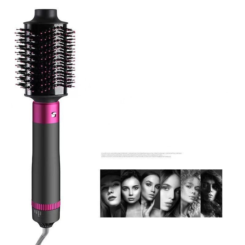 Automatic Hair Curler & Dryer Brush | 5-in-1 Electric Straightening Tool Beauty Gadget