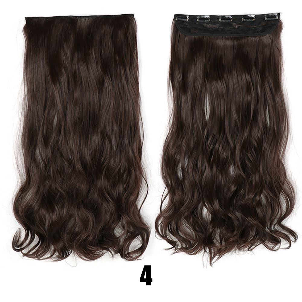 Seamless & Fluffy Wavy Hair Extensions | Big Volume Long Curly Clip-Ins