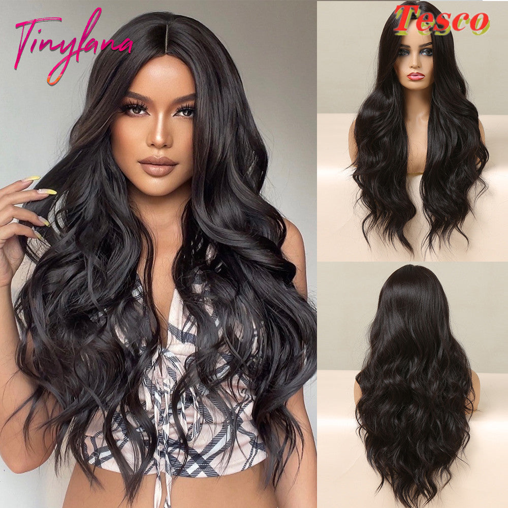 Natural Wavy Wig for Women | Long Full Wavy Hairstyle