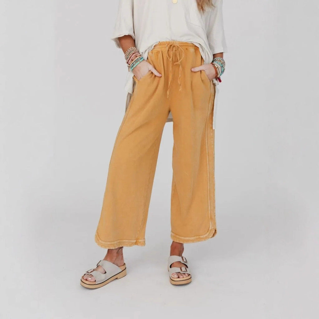 Women's Fashion Wide Leg Casual Sports Pants
