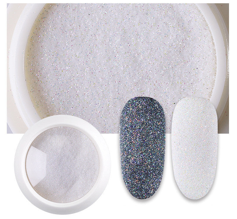 Velvet Flocking Nail Art Powder | Glitter Sweater Effect Manicure Dust
