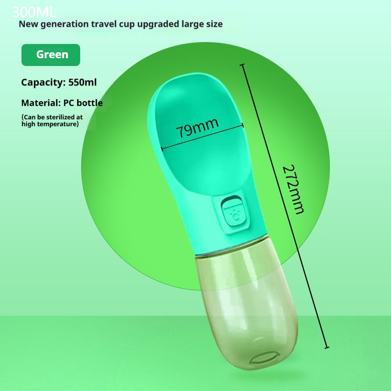 Outdoor Dog Water & Food Bowl | Portable Dispenser for Hiking and Travel