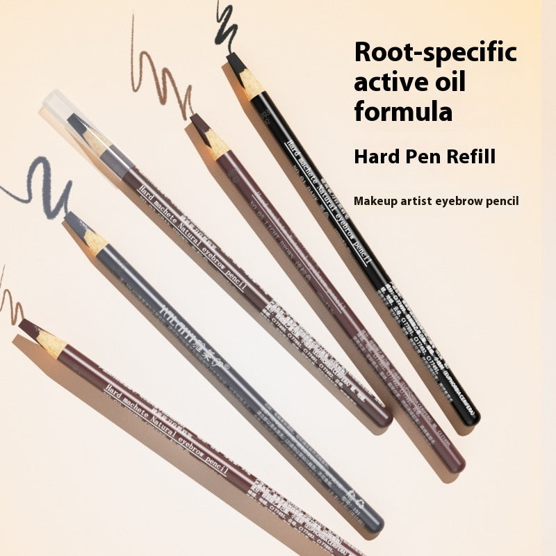 Hard Core Precision Eyebrow Pencil | Distinct, Natural-Looking Brow Definer