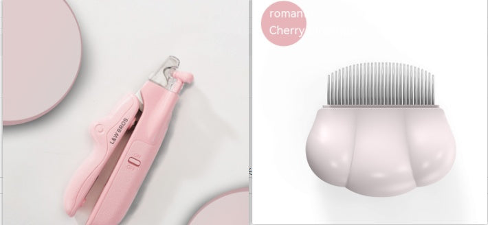 Professional Pet Nail Clippers with LED Light | Safety Trimmer Tool for Dogs & Cats