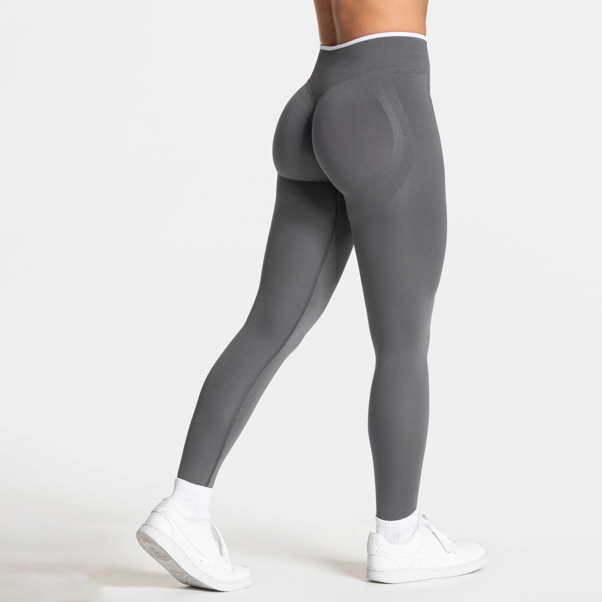 Women's High Waist Workout Peach Hip Yoga Pants
