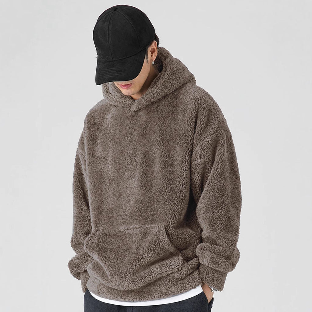 Men's Loose Fit Hooded Sweater | Autumn/Winter Fashion Brand Pullover